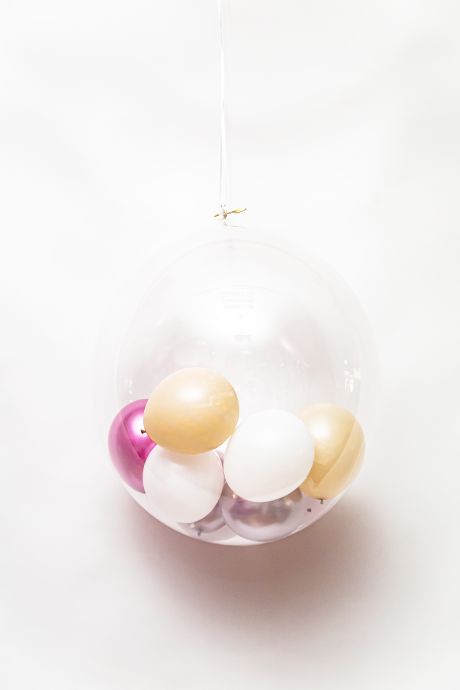 24“ Dekobubbles mit kleinen Ballons